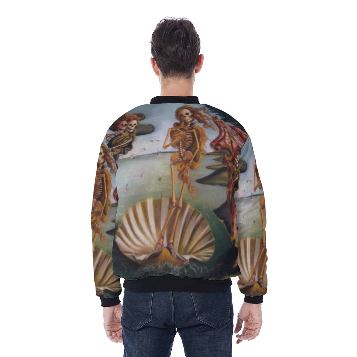 'Skull & Bones' - Men's Bomber Jacket