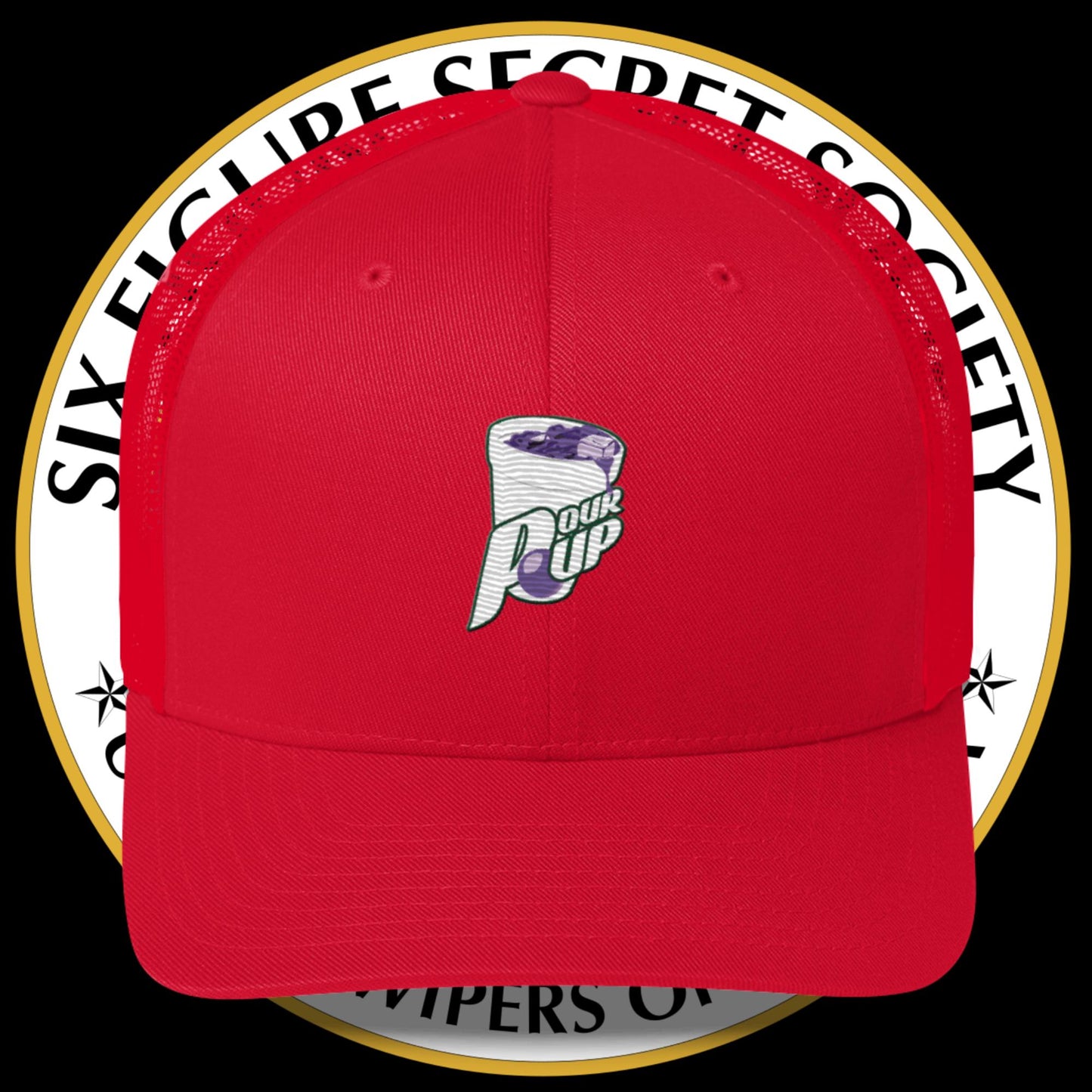 Pour Up - Retro Trucker Cap