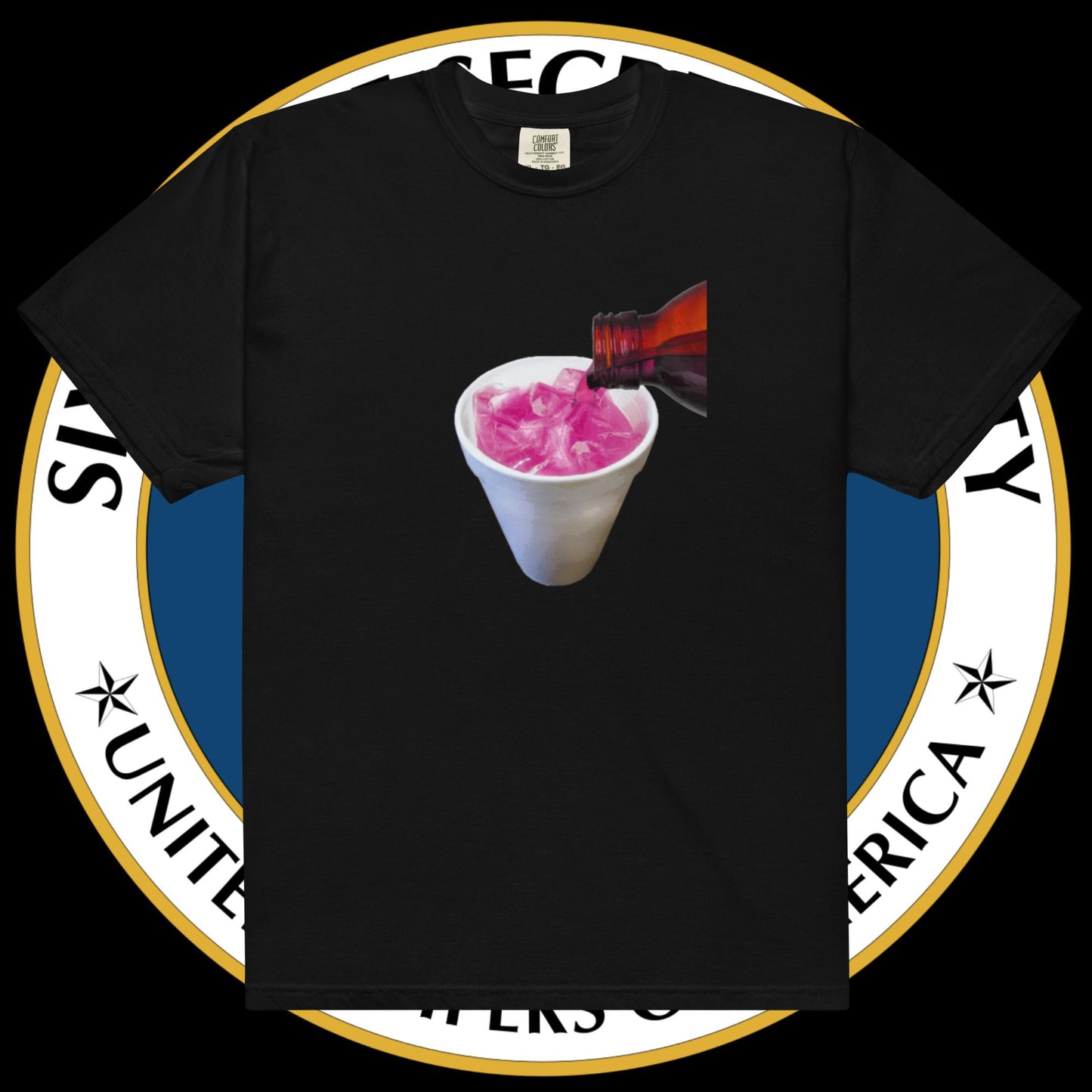 Easter Pink Drink - Unisex Garment-Dyed Heavyweight T-shirt