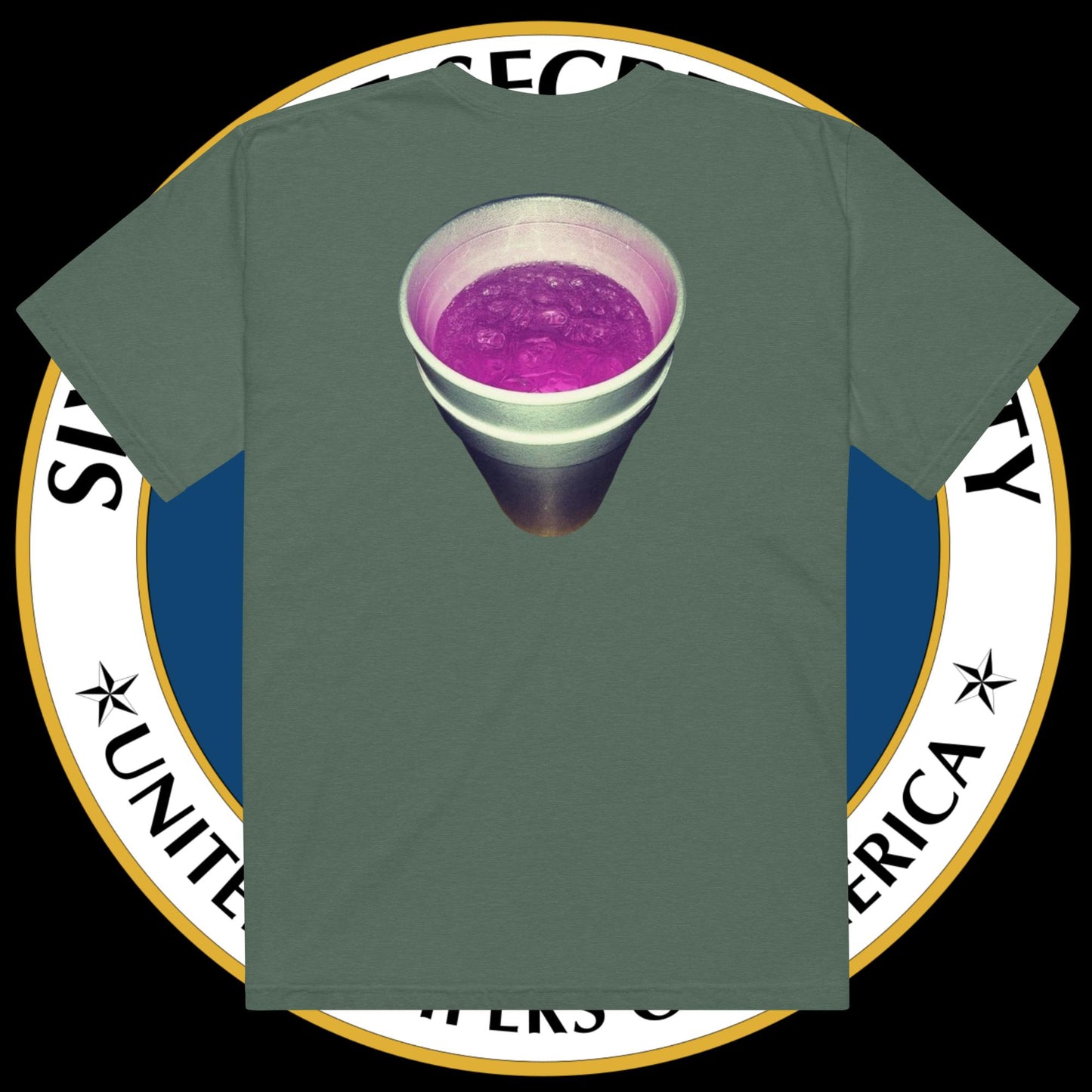 Easter Pink Drink - Unisex Garment-Dyed Heavyweight T-shirt