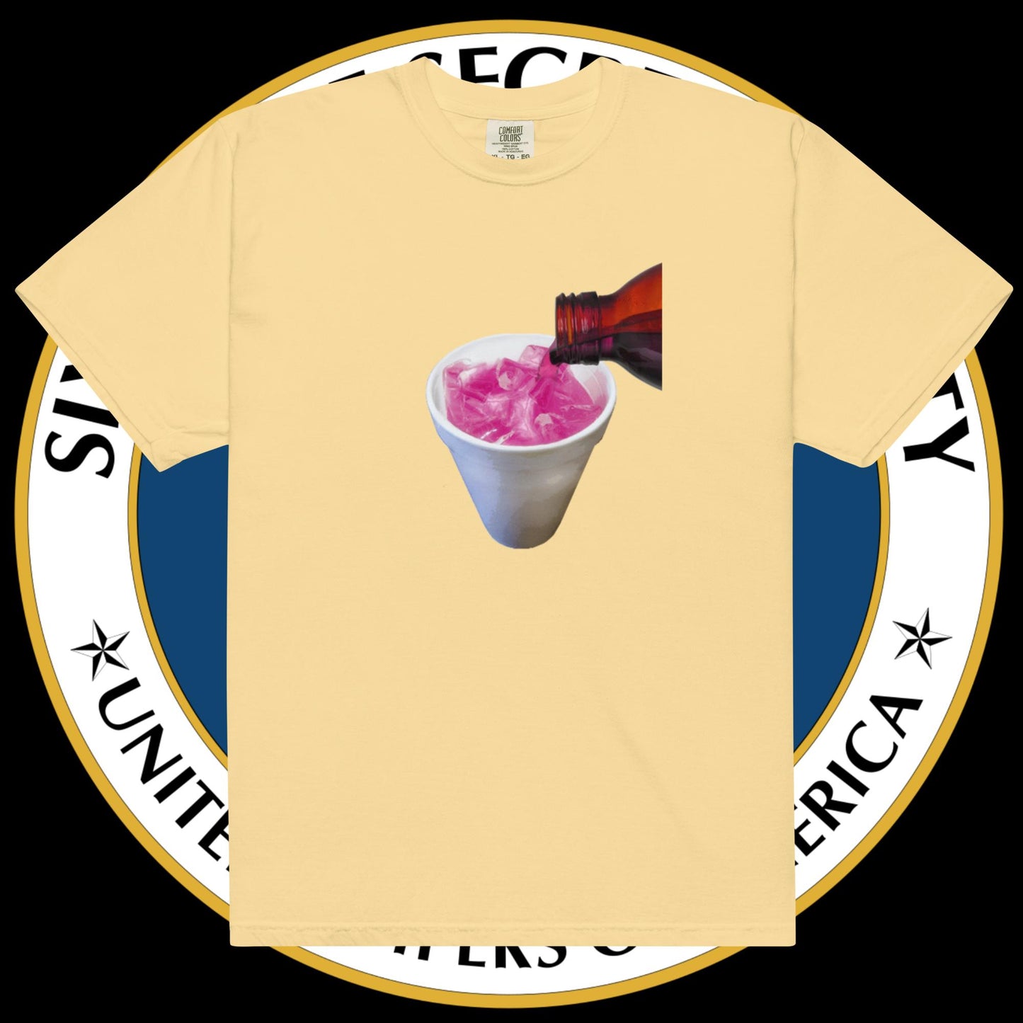 Easter Pink Drink - Unisex Garment-Dyed Heavyweight T-shirt