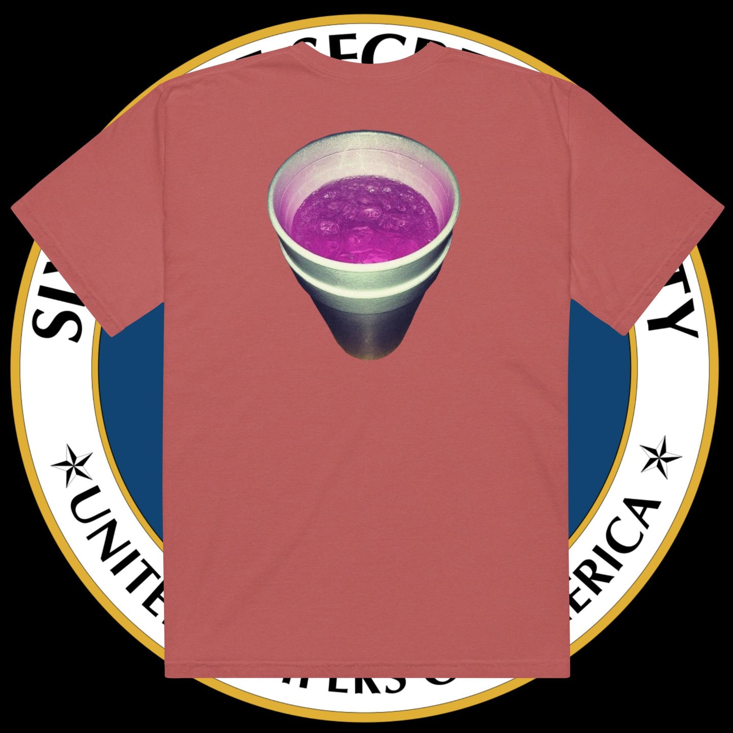 Easter Pink Drink - Unisex Garment-Dyed Heavyweight T-shirt