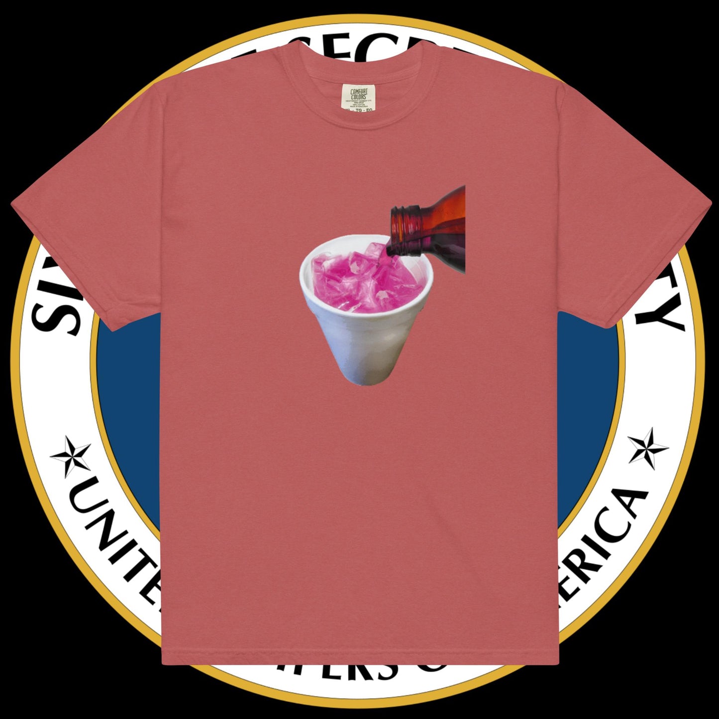 Easter Pink Drink - Unisex Garment-Dyed Heavyweight T-shirt