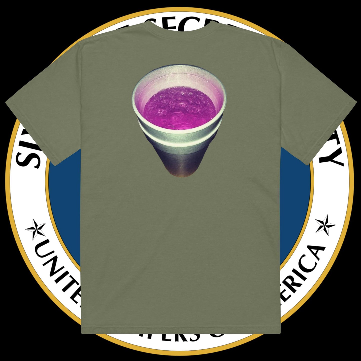 Easter Pink Drink - Unisex Garment-Dyed Heavyweight T-shirt