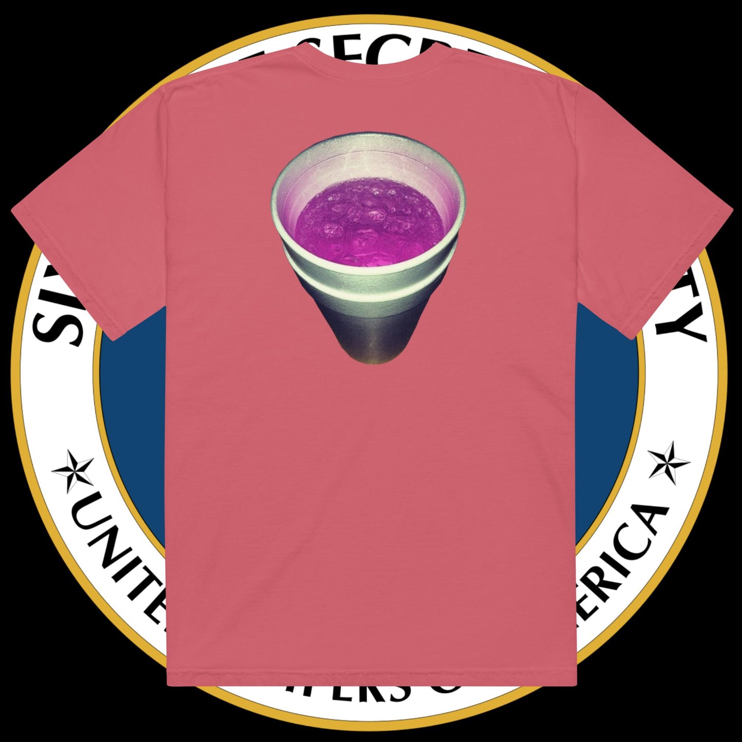 Easter Pink Drink - Unisex Garment-Dyed Heavyweight T-shirt