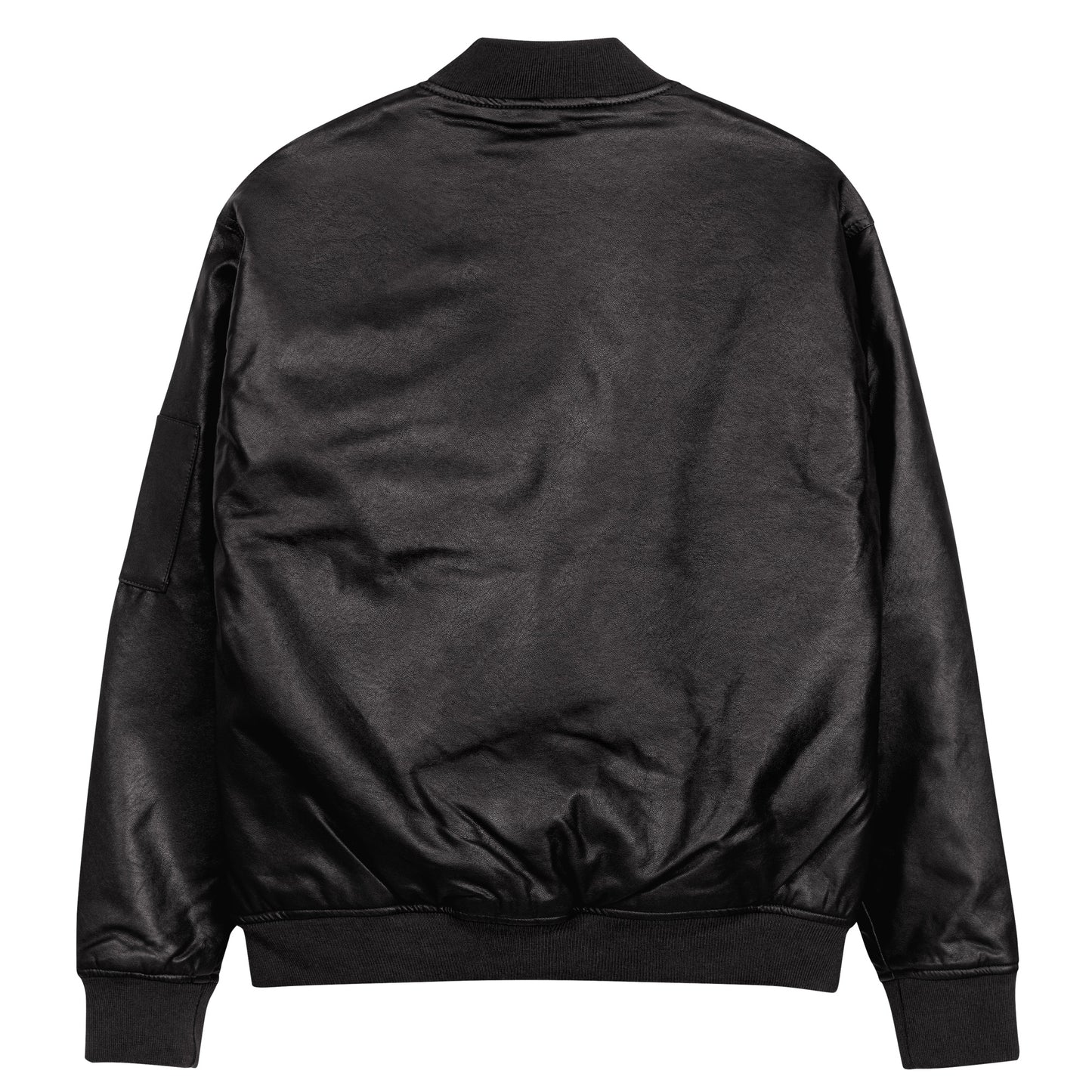 SFF Leather Bomber Jacket