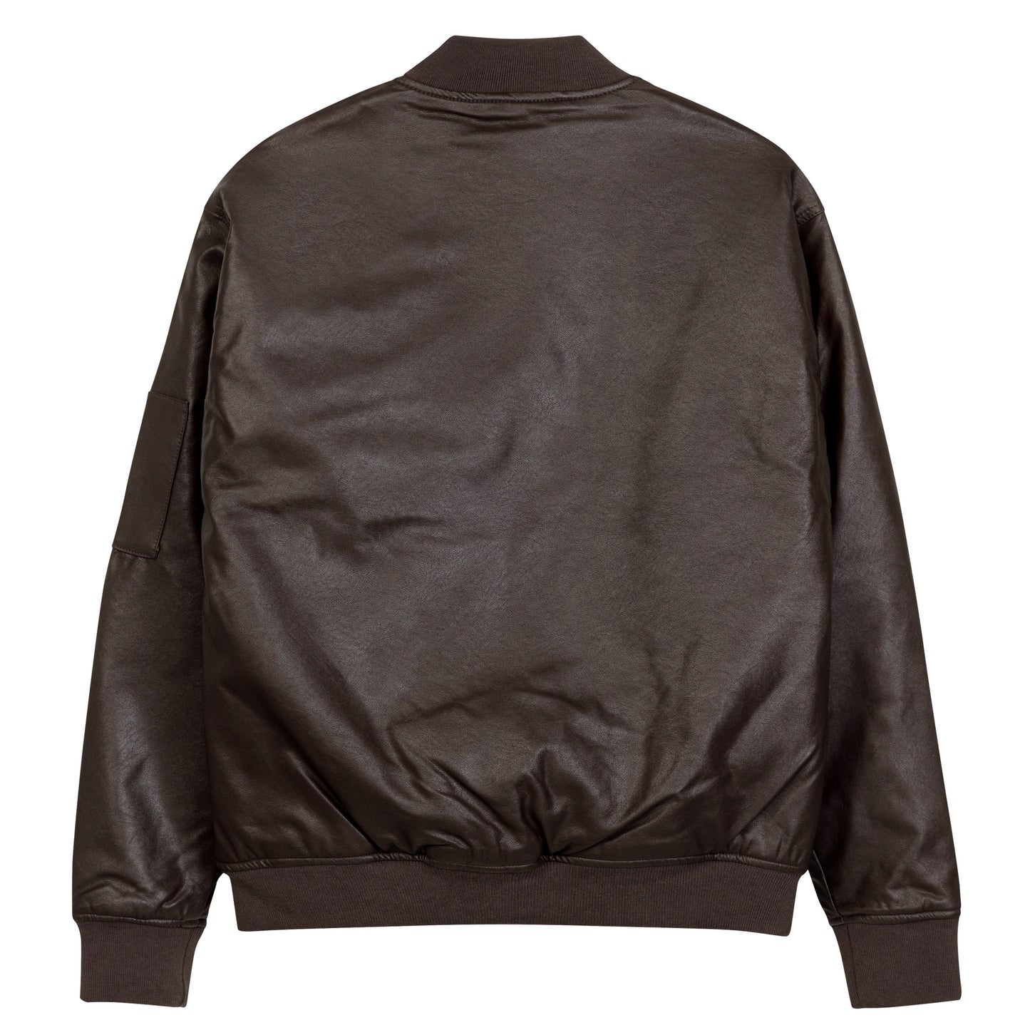 SFF Leather Bomber Jacket