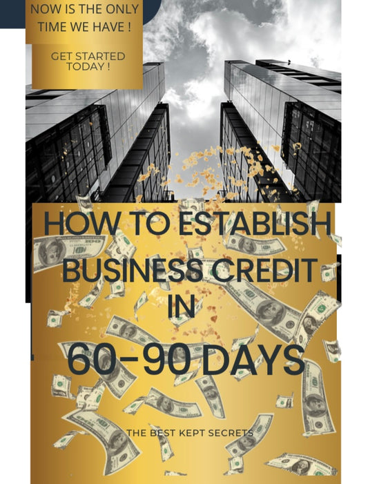 “How To Establish Business Credit in 60-90 Days” E-Book