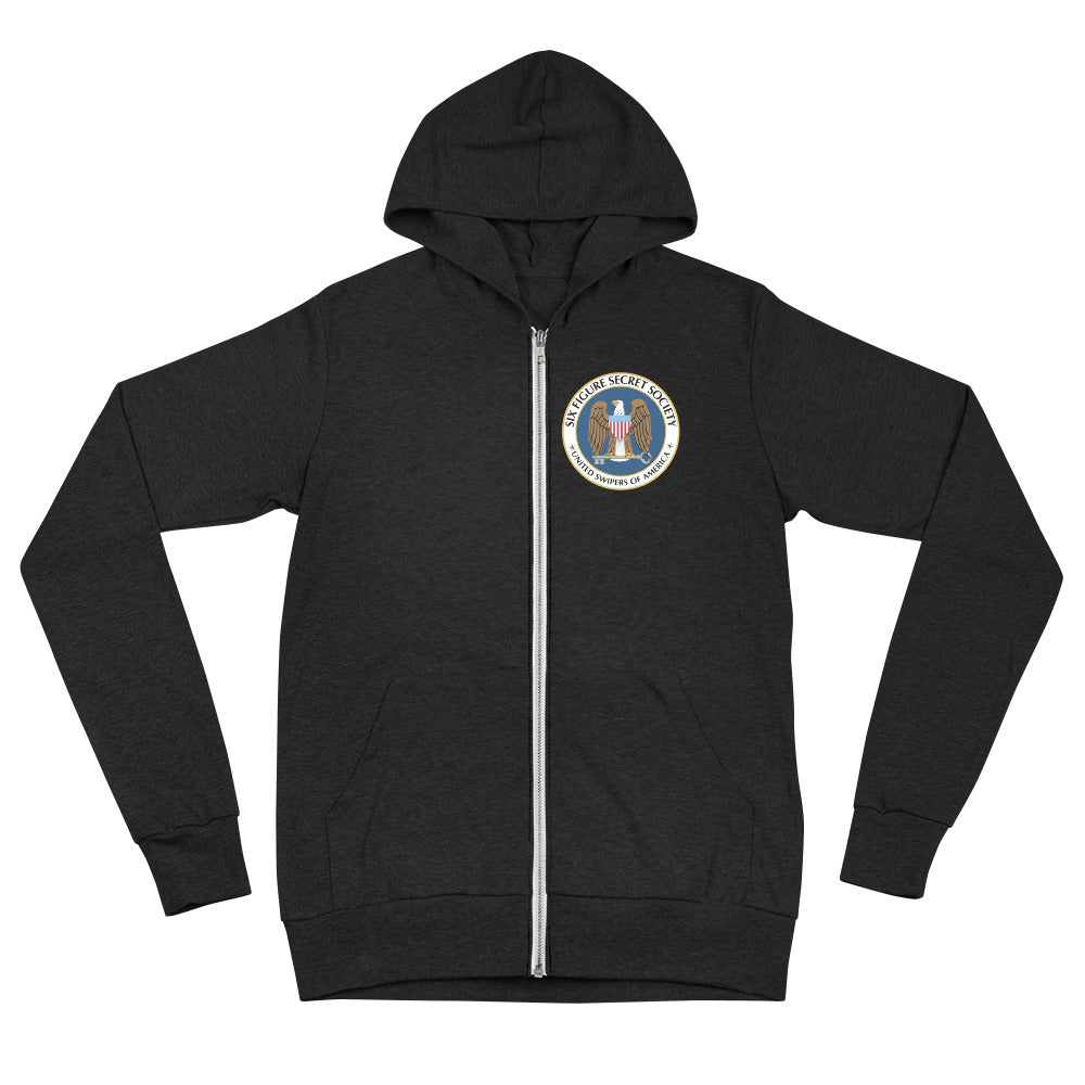 Six Figure Family Unisex zip hoodie