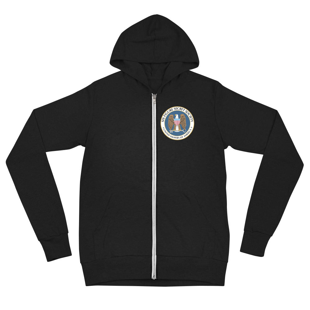 Six Figure Family Unisex zip hoodie